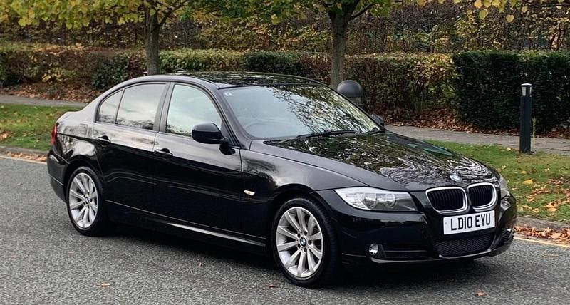 Black Used 2010 BMW 320 Sedan | £3,995 (Fair price) - Image 1/4