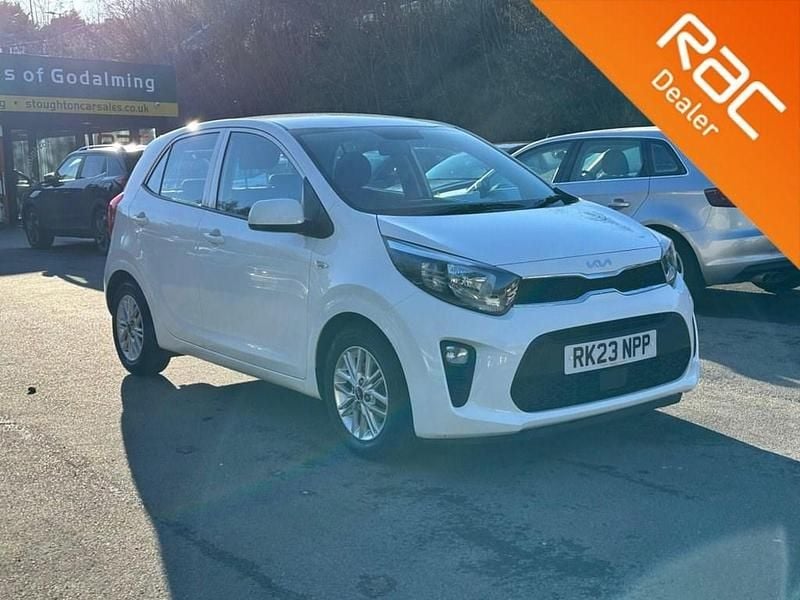 White Used 2023 Kia Picanto Hatchback | £8,995 (Good price) - Image 1/4