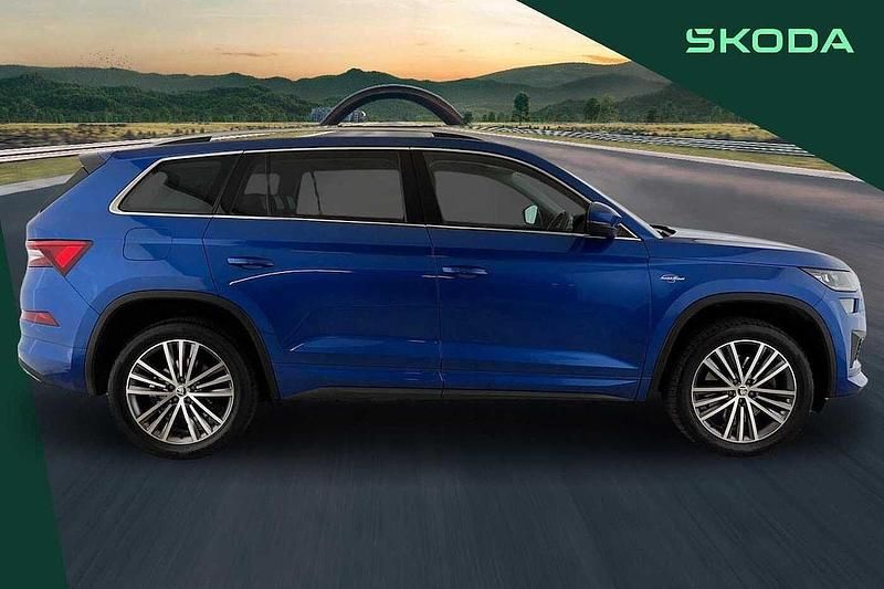 Used Skoda Kodiaq LAURIN & KLEMENT 200 HP (147 kW) 2022 Blue SUV
