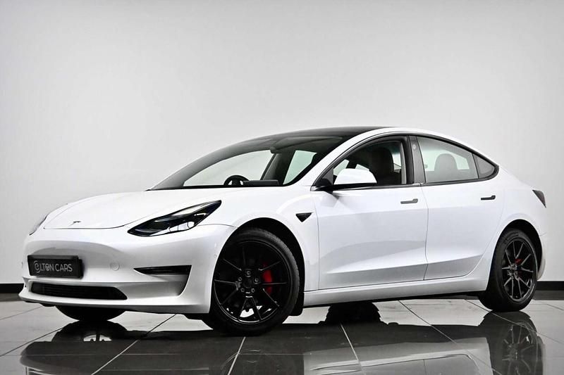 Used Tesla Model 3 Long Range AWD 366 kW (498 HP) 2021 White Sedan
