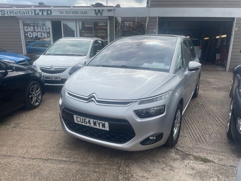 Silver Used 2014 Citroën C4 Picasso VTR Sport MPV | £5,995 (Fair price) - Image 1/4