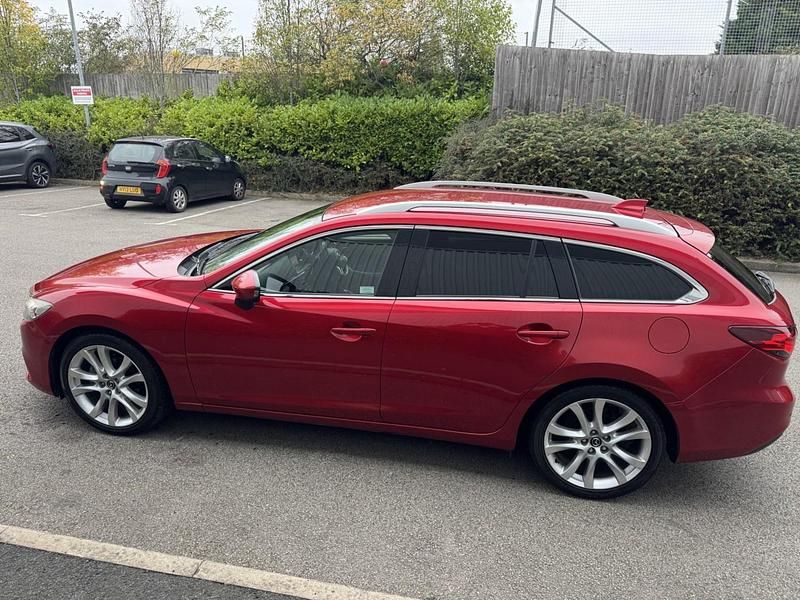 Used Mazda 6 Inclusive 175 HP (128 kW) 2013 Red Estate