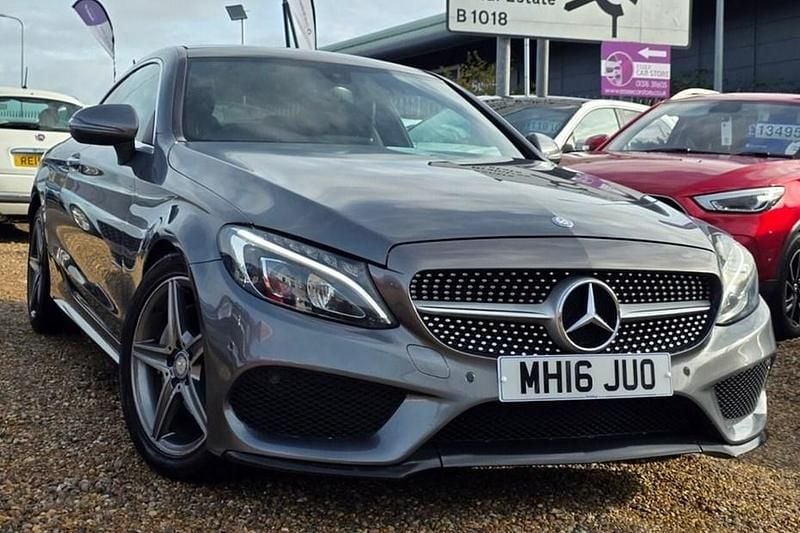 Grey Used 2016 Mercedes C220 AMG line Coupe | £10,995 (Fair price) - Image 1/1