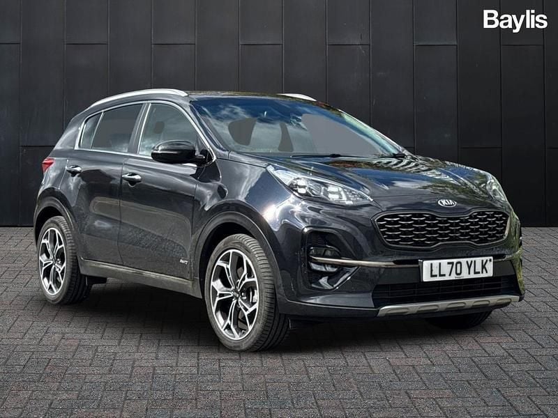 Black Used 2021 Kia Sportage GT-Line SUV | £18,991 (Good price) - Image 1/3