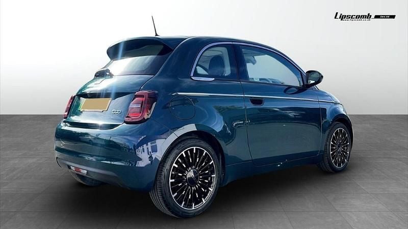 Used Fiat 500e La Prima 85 kW (116 HP) 2023 Green Hatchback