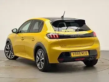 Used Peugeot 208 GTi 129 HP (94 kW) 2023 Yellow Hatchback