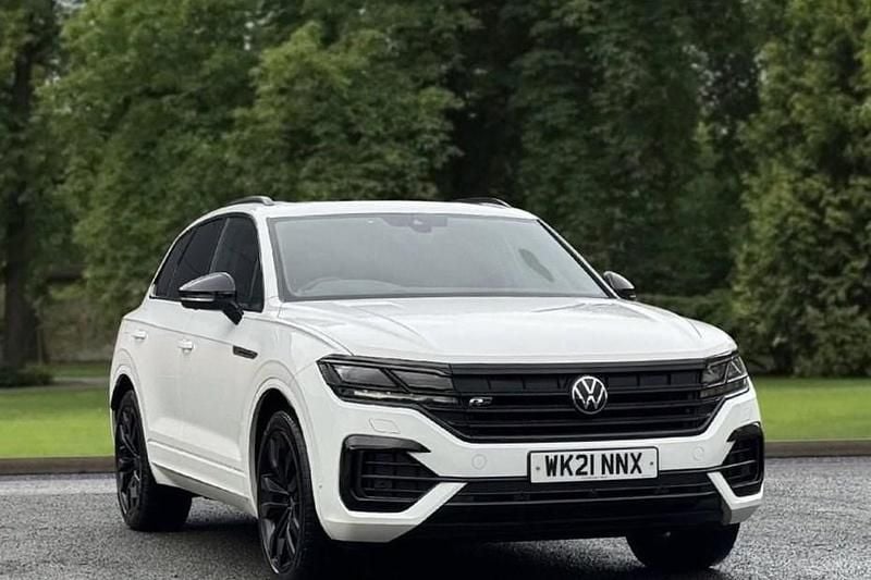 Used VW Touareg Black Edition 286 HP (210 kW) 2021 White SUV