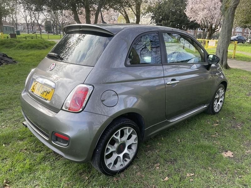 Used Fiat 500 S 85 HP (62 kW) 2014 Grey Hatchback