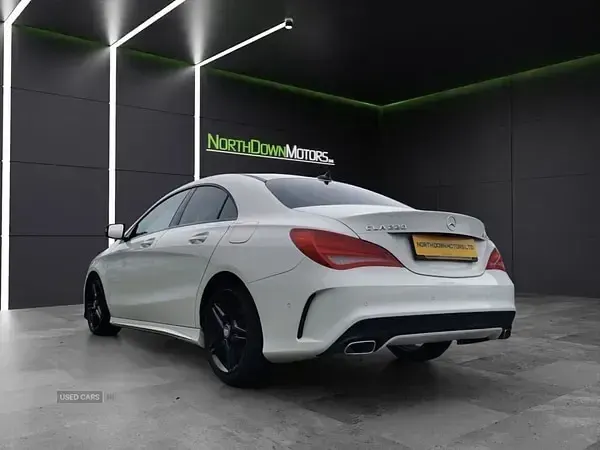 Used Mercedes CLA220 AMG 177 HP (130 kW) 2015 White Sedan