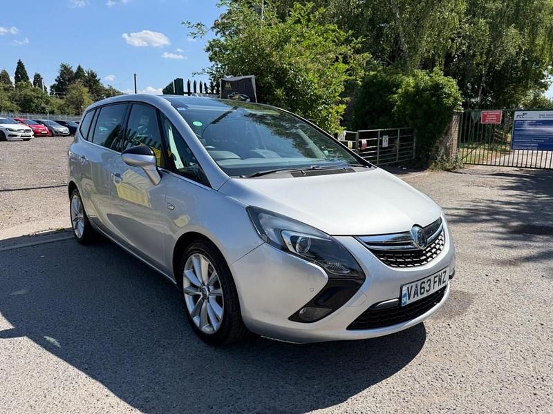 Silver Used 2014 Vauxhall Zafira Tourer Elite MPV | £5,895 (Good price) - Image 1/4