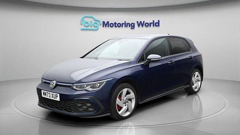 Used VW Golf VIII GTE 245 HP (180 kW) 2023 Blue Hatchback