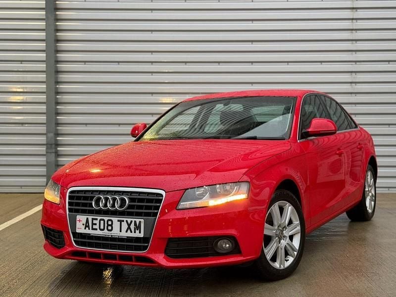 Red Used 2008 Audi A4 Sedan | £2,290 (Super price) - Image 1/4