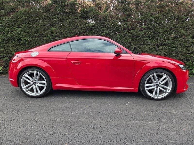 Red Used 2015 Audi TT S-Line Coupe | £11,995 (Fair price) - Image 1/4