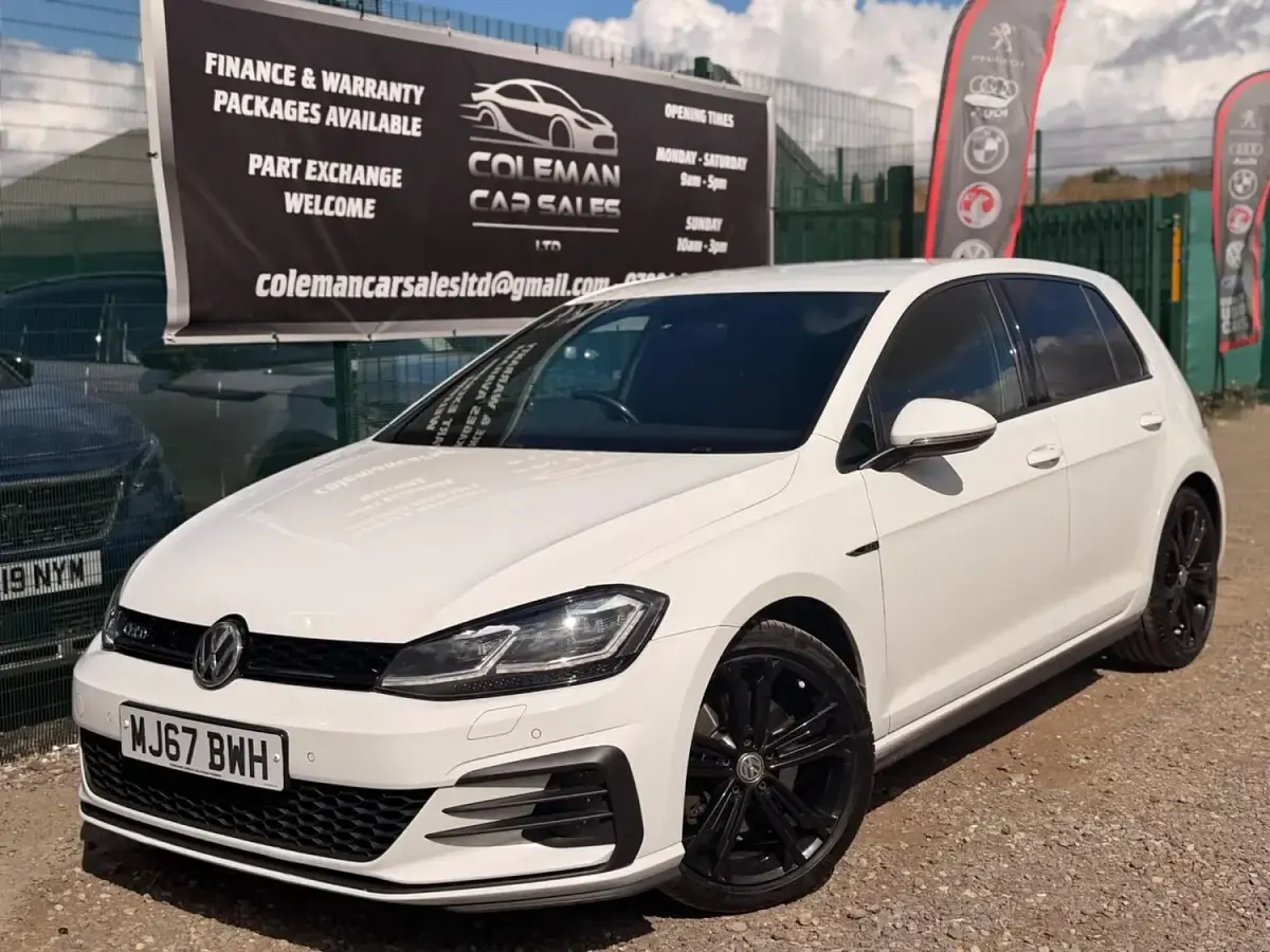 Used VW Golf VII GTD 2017 White Hatchback