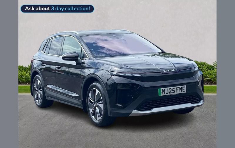 Black Used 2025 Skoda Elroq SUV | £34,287 (Good price) - Image 1/4