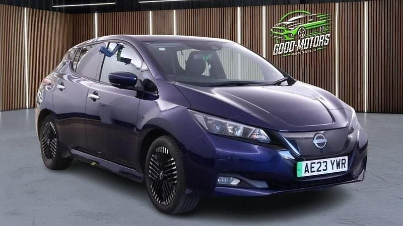 Used Nissan Leaf N-Connecta 110 kW (150 HP) 2023 Blue Hatchback