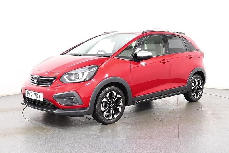 Used Honda Jazz Hybrid 109 HP (80 kW) 2021 Red Hatchback