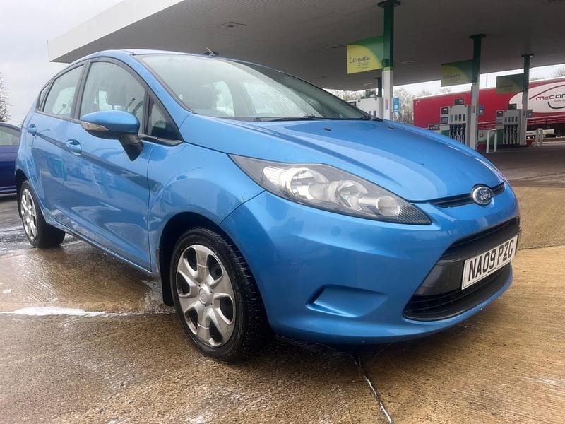Used Ford Fiesta Style 82 HP (60 kW) 2009 Blue Hatchback