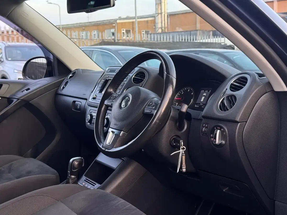 Used VW Tiguan Match 138 HP (101 kW) 2014 Blue SUV