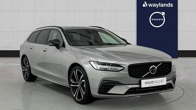 Silver Used 2025 Volvo V90 Ultra Estate | £45,191 - Image 1/4