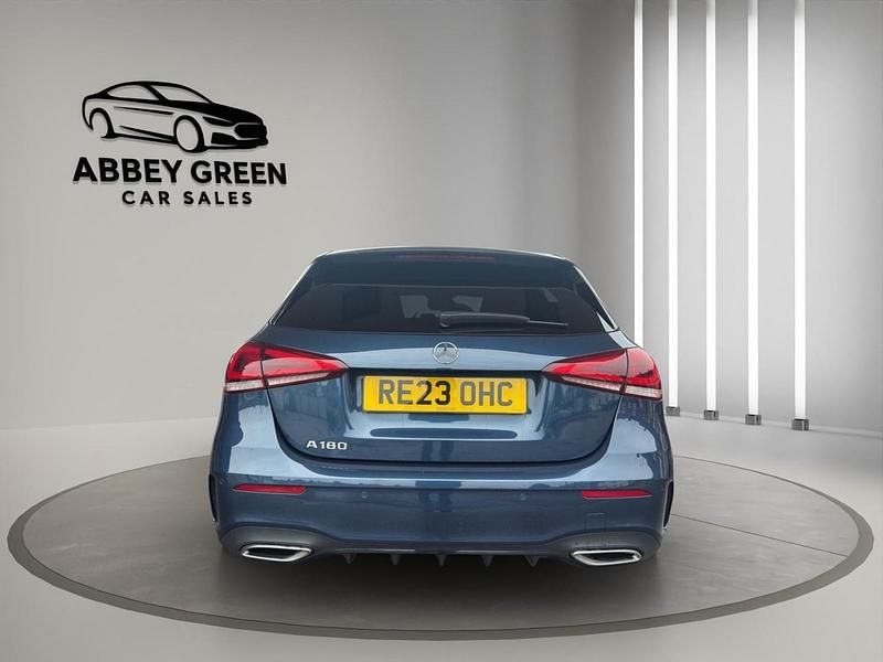 Used Mercedes A180 Executive 136 HP (100 kW) 2023 Blue Hatchback