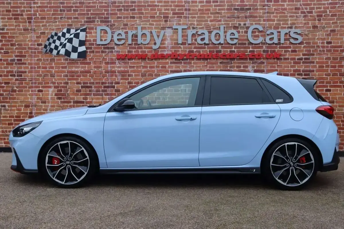 Used Hyundai i30 N Performance 275 HP (202 kW) 2017 Blue Hatchback