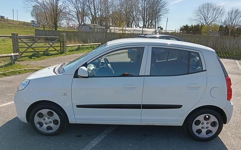 Used Kia Picanto 64 HP (47 kW) 2010 White Hatchback