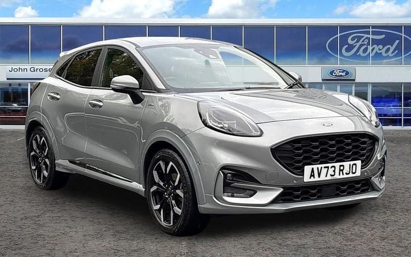 Silver Used 2023 Ford Puma ST-Line X Hatchback | £16,995 (Fair price) - Image 1/3