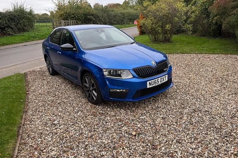 Blue Used 2015 Skoda Octavia vRS Hatchback | £8,895 (A bit pricey) - Image 1/1