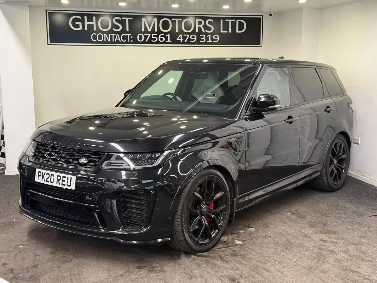 Used Land Rover Range Rover Sport SVR 2020 Black SUV