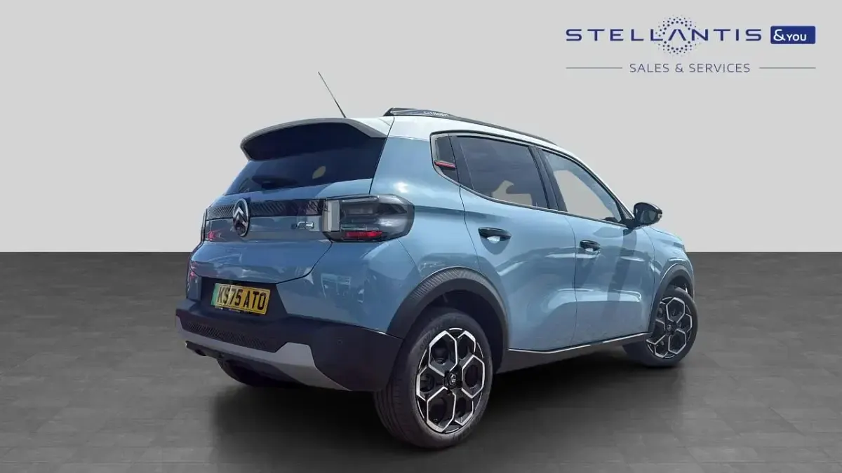 New Citroën e-C3 81 kW (111 HP) 2025 Blue Hatchback