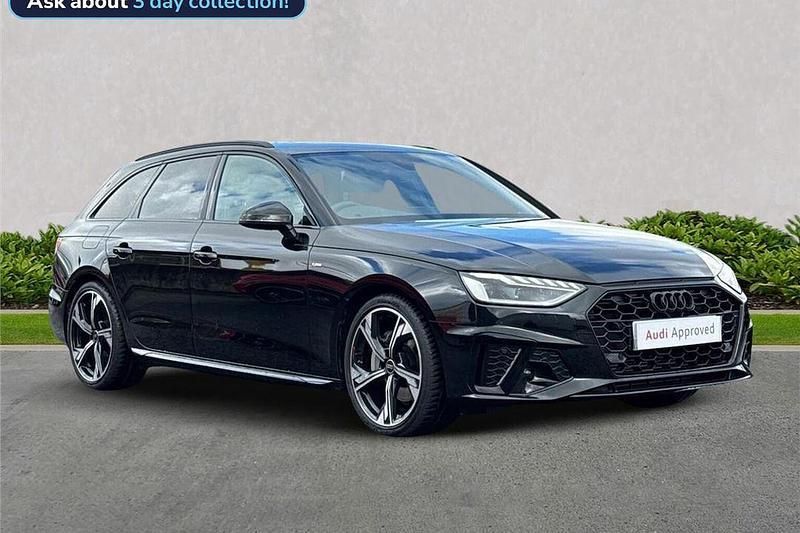 Black Used 2024 Audi A4 Black Edition Estate | £33,779 (A bit pricey) - Image 1/4