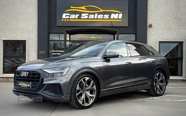 Used Audi Q8 S-Line 286 HP (210 kW) 2020 Grey SUV