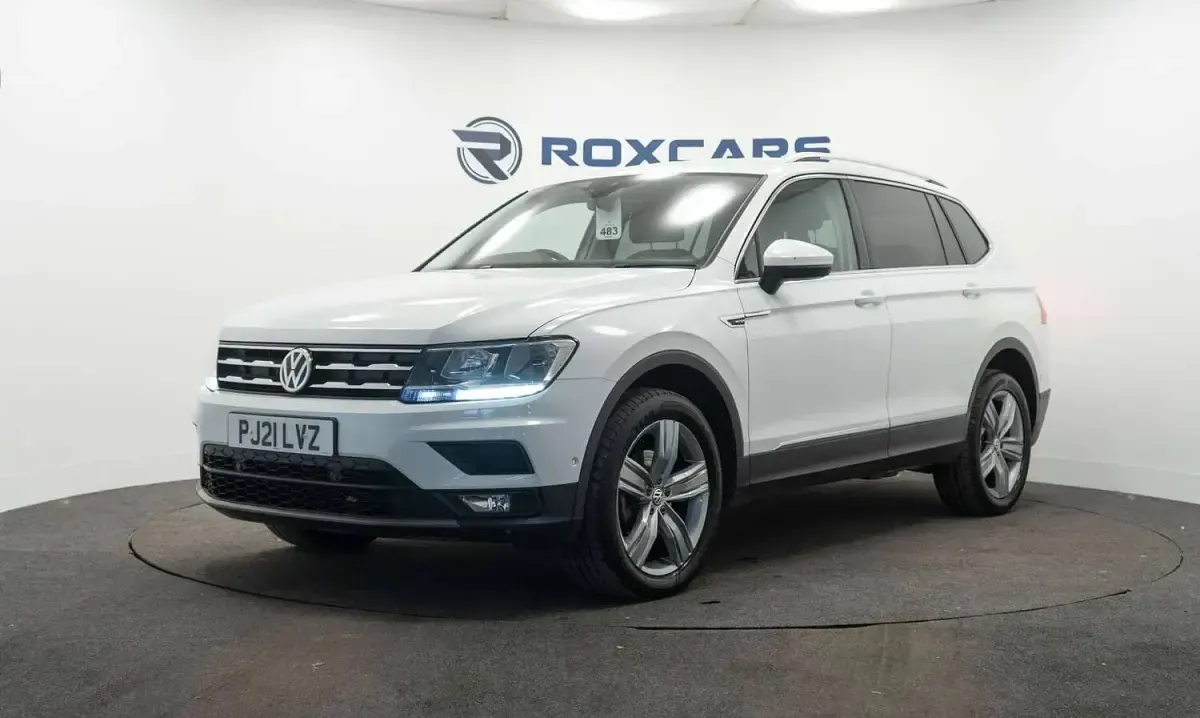 Used VW Tiguan Allspace Match 150 HP (110 kW) 2021 White SUV