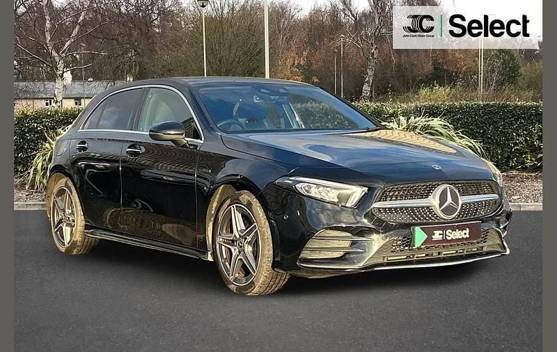 Used Mercedes A250 AMG Line Premium 214 HP (157 kW) 2020 Black Hatchback
