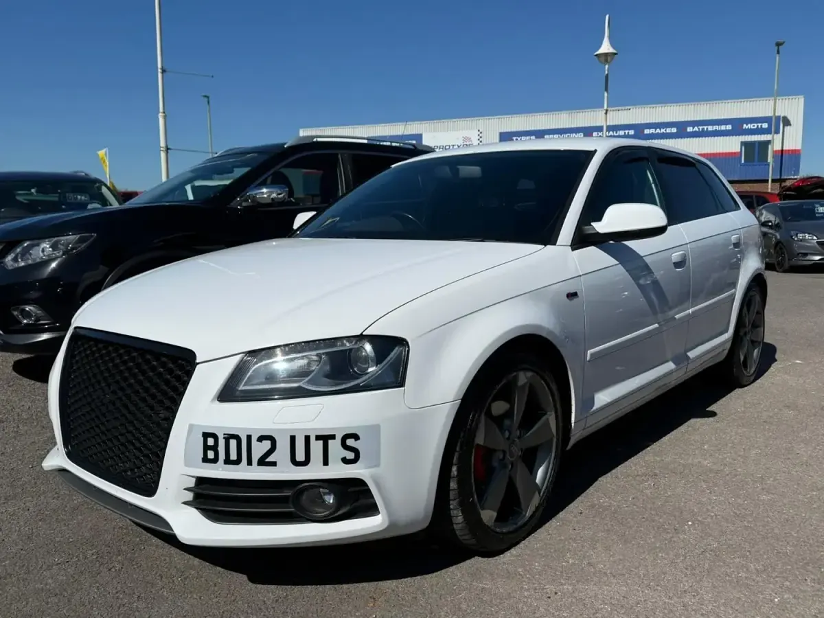 Used Audi A3 Black Edition 2012 Ibis white Hatchback