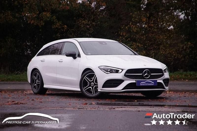 White Used 2023 Mercedes CLA180 Shooting Brake Executive Estate | £20,299 (Fair price) - Image 1/4