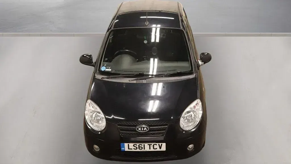 Used Kia Picanto 64 HP (47 kW) 2011 Black Hatchback