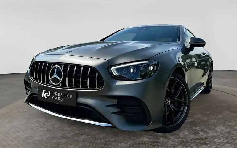 Used Mercedes E300 AMG Line Premium 258 HP (189 kW) 2021 Grey Coupe