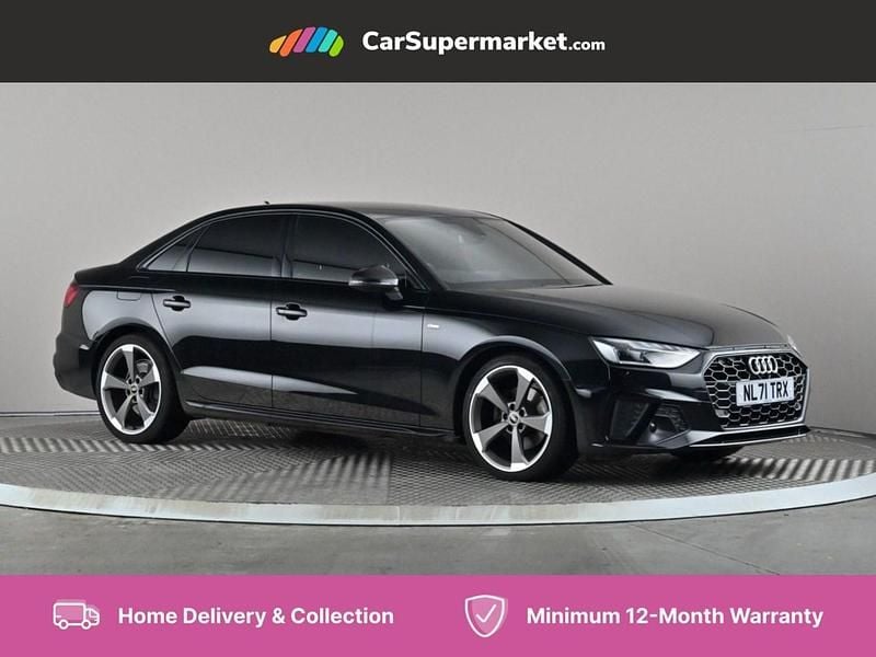 Black Used 2021 Audi A4 Black Edition Sedan | £22,197 (Expensive) - Image 1/4