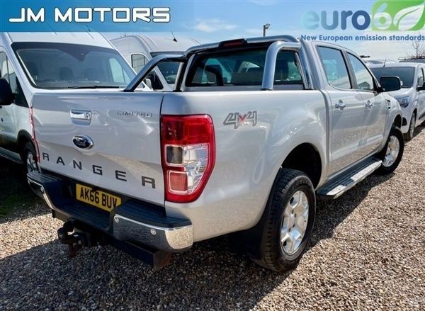 Silver Used 2016 Ford Ranger Limited Pickup | £17,990 (Fair price) - Image 1/1