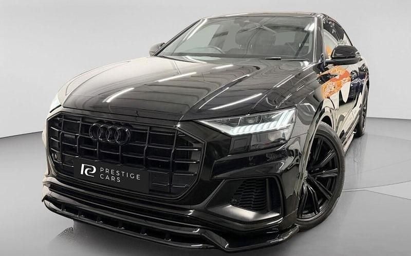 Used Audi Q8 S-Line 340 HP (250 kW) 2022 Black SUV