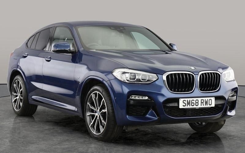 Used BMW X4 M Sport 265 HP (194 kW) 2019 Blue SUV