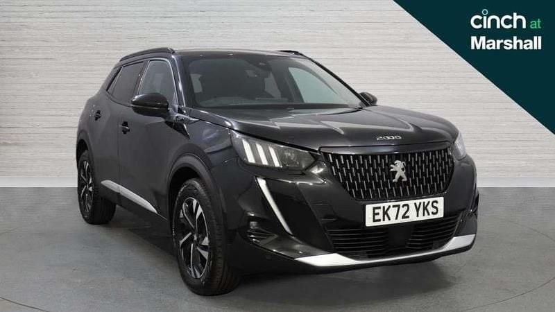 Black Used 2022 Peugeot 2008 GTi SUV | £16,350 (Fair price) - Image 1/4