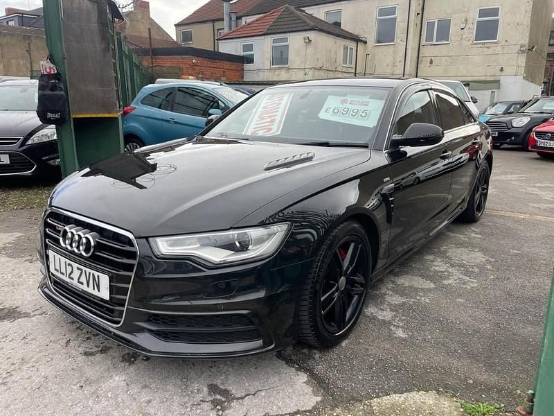 Black Used 2012 Audi A6 S-Line Sedan | £6,995 (Fair price) - Image 1/4