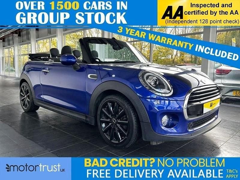 Blue Used 2018 Mini Cooper Cabriolet Cabriolet | £12,695 (Fair price) - Image 1/2