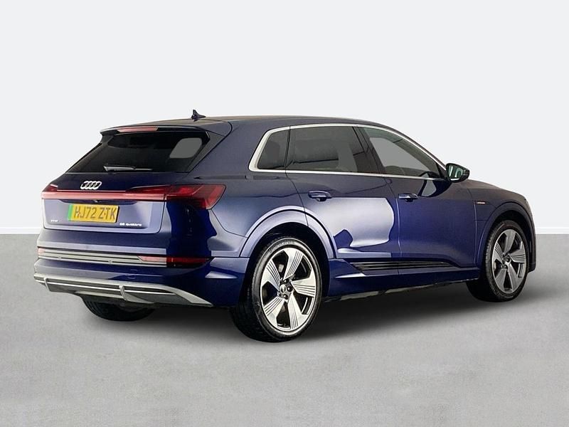 Used Audi e-tron S-Line 300 kW (408 HP) 2022 Blue SUV