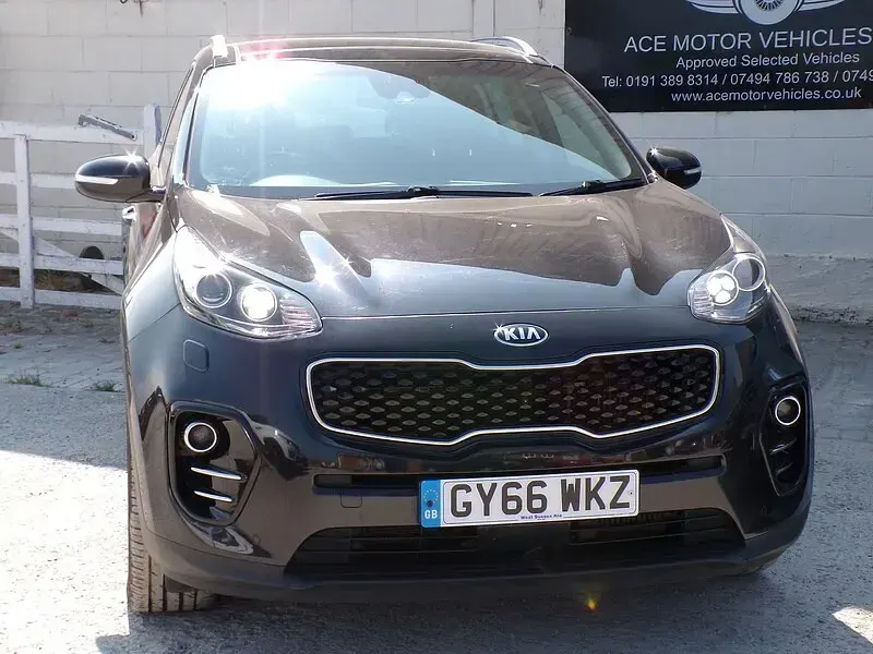Used Kia Sportage 182 HP (133 kW) 2016 Black SUV