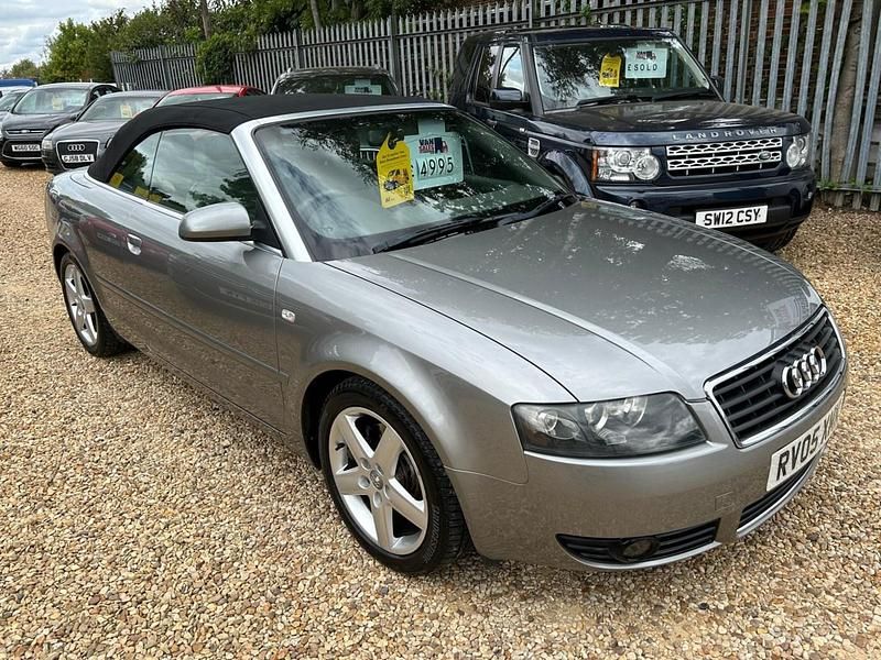 Used Audi A4 Cabriolet Sport 2005 Grey Cabriolet