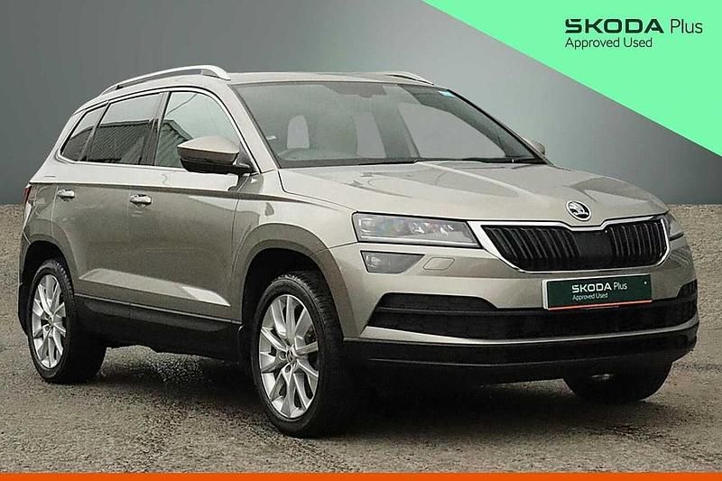 Used Skoda Karoq 110 HP (80 kW) 2018 Cappuccino beige metallic SUV